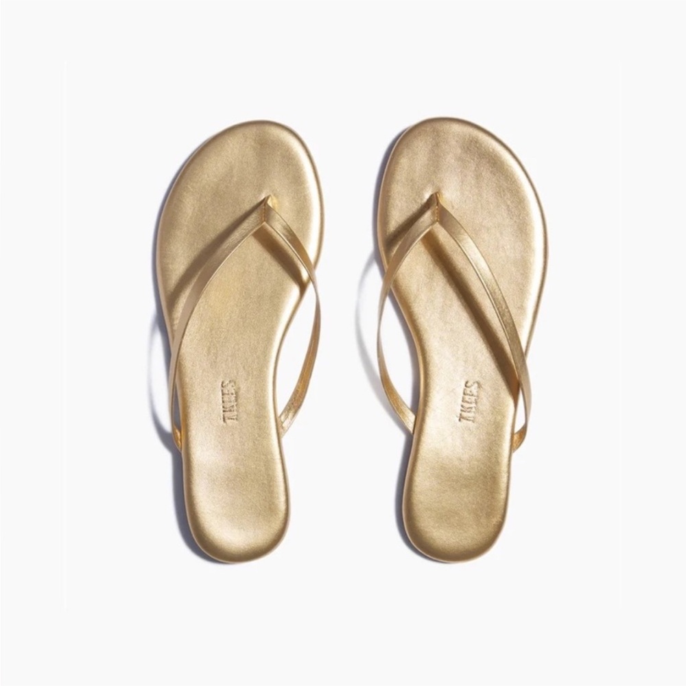 TKEES Lily Metallics sandals USA 10 EUR 41